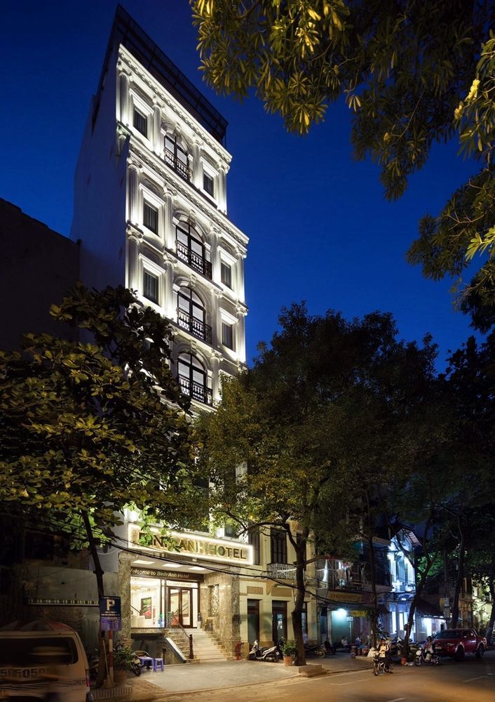 Binh Anh Hotel Hanoi Exterior photo